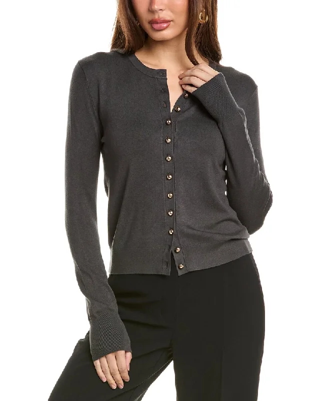 Luxury Style T Tahari Crewneck Cardigan