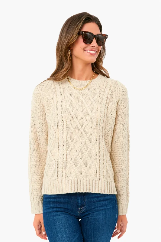 Preview New Products Exclusive Beige Carlita Sweater