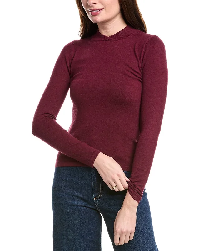 Customized Version POINT Mandarin Neck Sweater