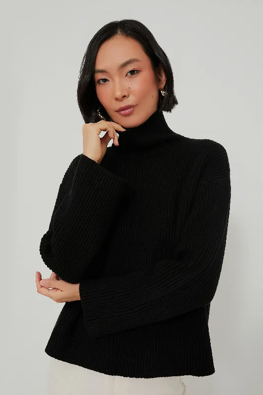 Relaxed Fit Wear Black Knit Helen Sweater