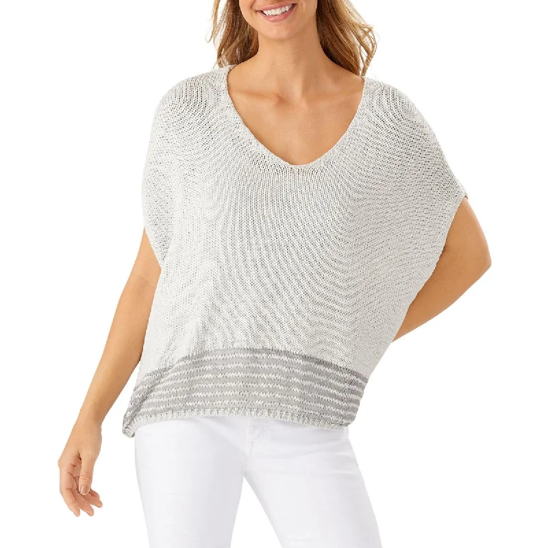 Personalized Clothing Tommy Bahama Womens Metallic Knit Pullover Sweater