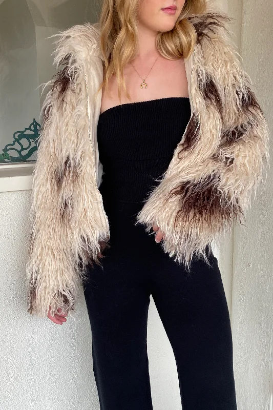 American Style Shaggy Sherpa Jacket