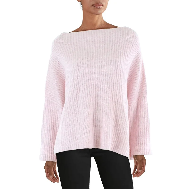End Of The Year Rebecca Minkoff Womens Slouchy Mock Neck Pullover Sweater