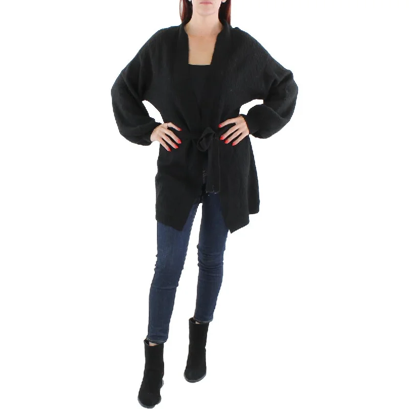 Personalized Outfit Vigoss Womens Belted Knit Cardigan Sweater