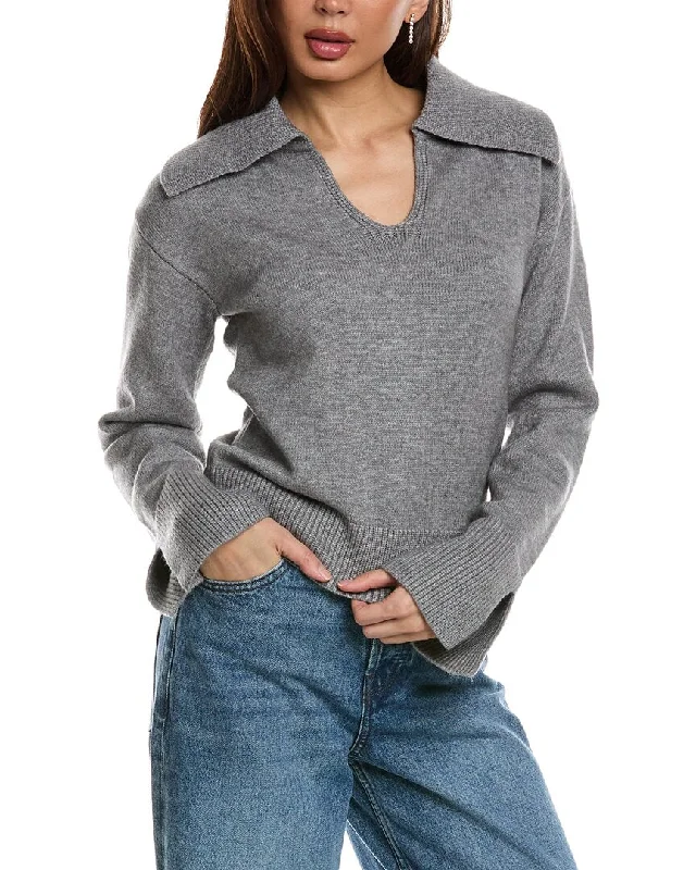 Goddess Outfit Seraphina Johnny Collar Sweater