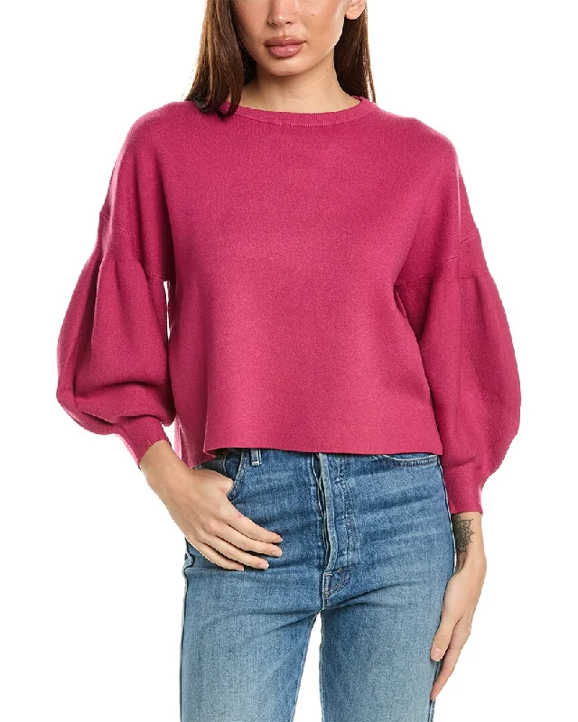 Chic Relaxation OAT New York Balloon Sleeve Sweater
