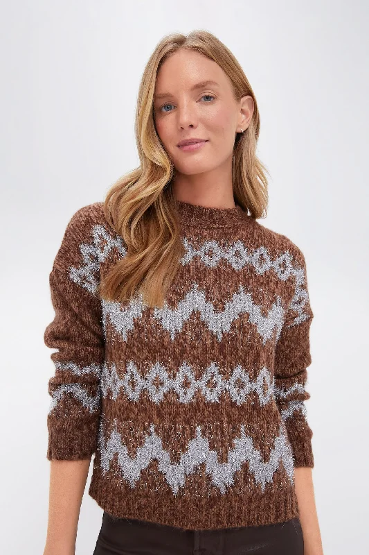 Cozy Chic Trends Tobacco Yen Sweater