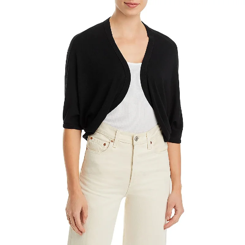 Light Dressing Echo Womens Wool Blend Open Front Cardigan Sweater