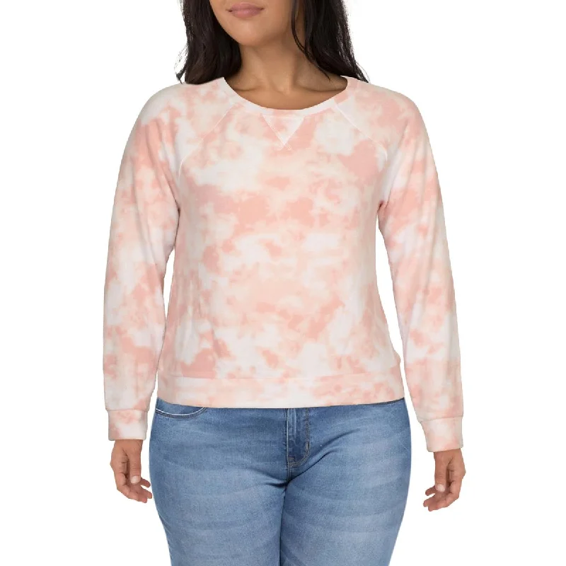 Personal Charm 2LIV Womens Tie Dye Boatneck Sweater