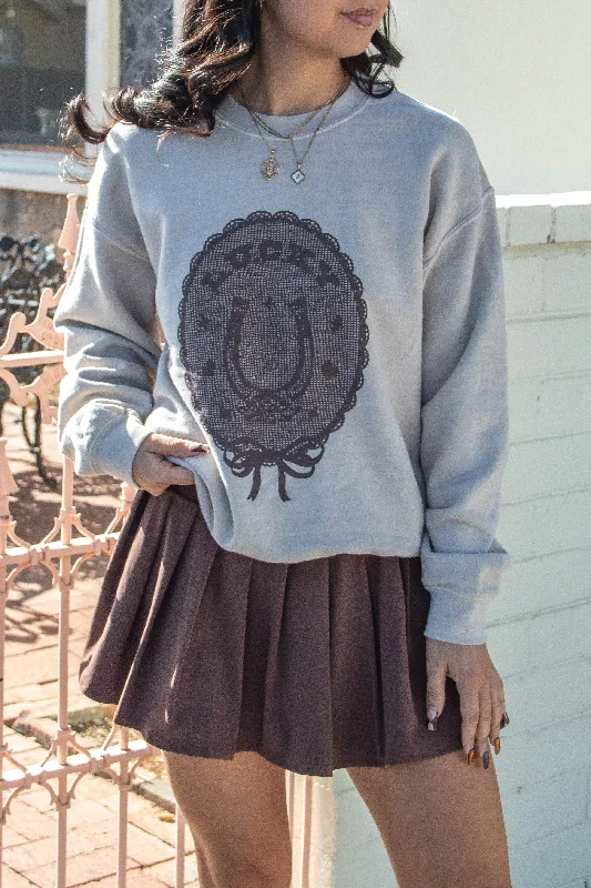 Effortless Elegance Lucky Graphic Sweatshirt by BDG