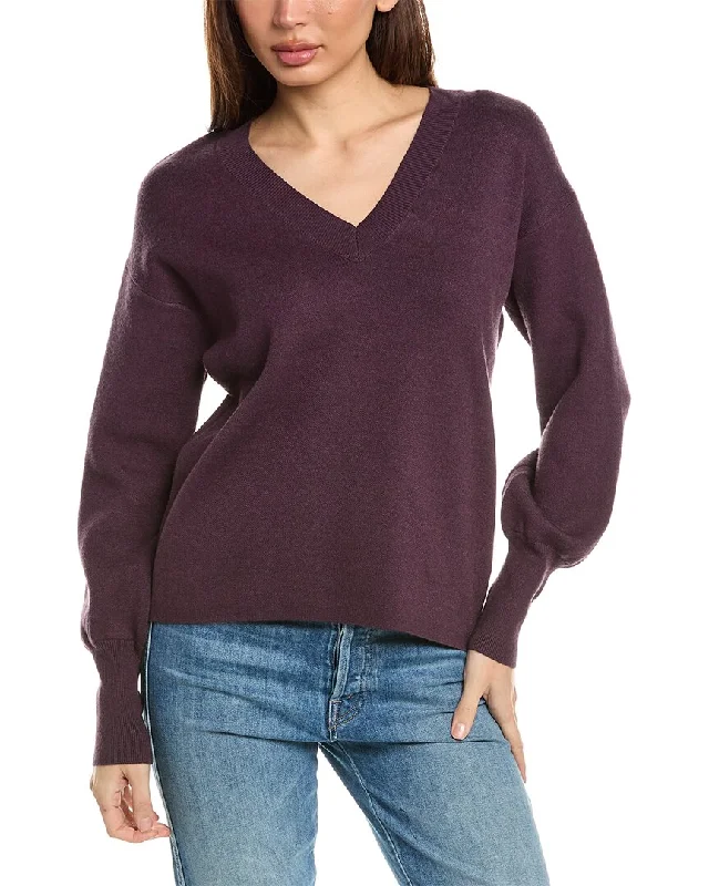 Comfortable Lifestyle OAT NEW YORK V-Neck Sweater