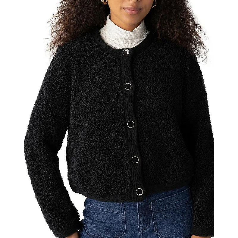 Elegant And Casual Sanctuary Womens Textured Button-Down Cardigan Sweater