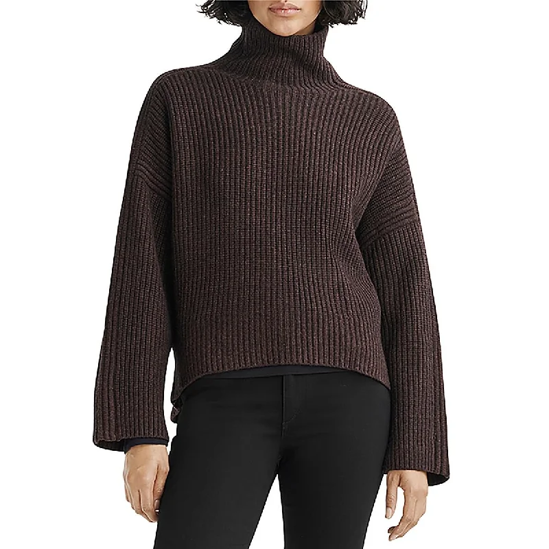 Simple Matching Rag & Bone Womens Connie Wool Pullover Mock Turtleneck Sweater