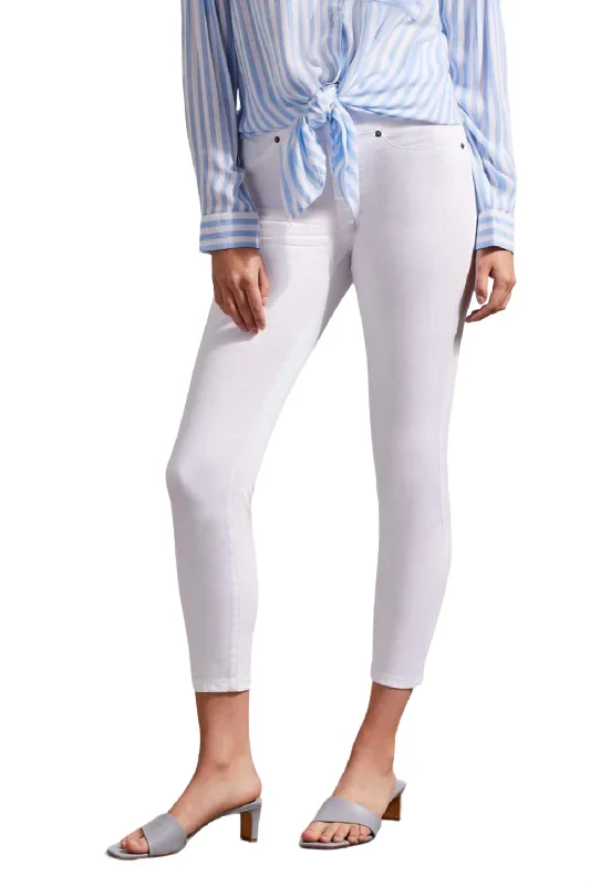 Breezy Style Women's Audrey Pull-On Jegging In White