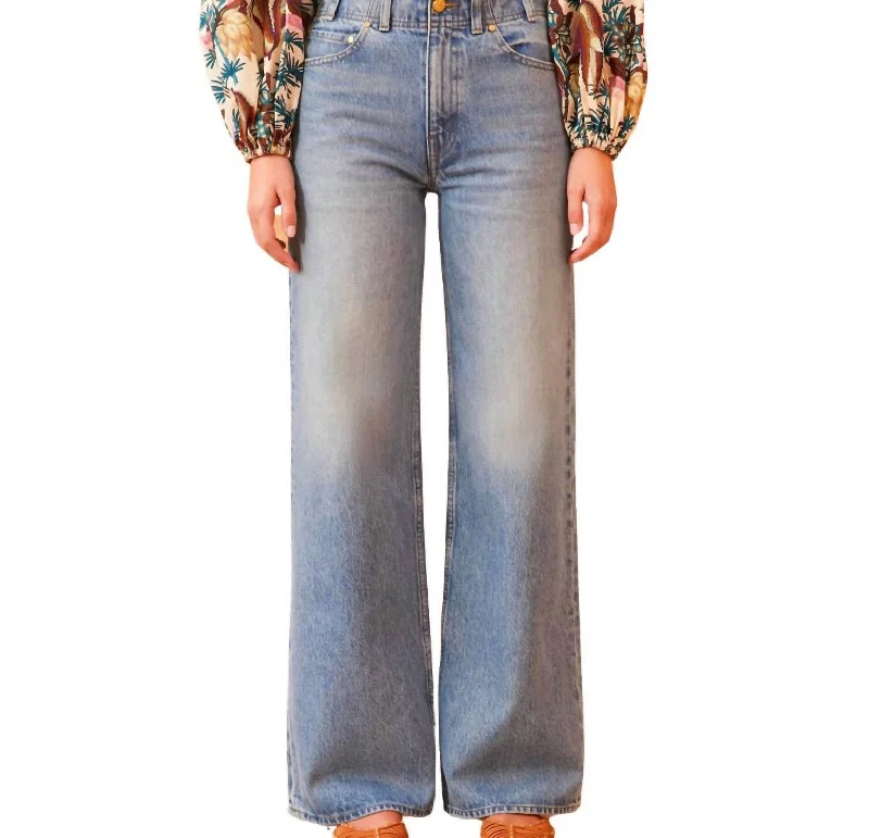 Stylish Jackets Elodie Jeans In Adriatic Wash