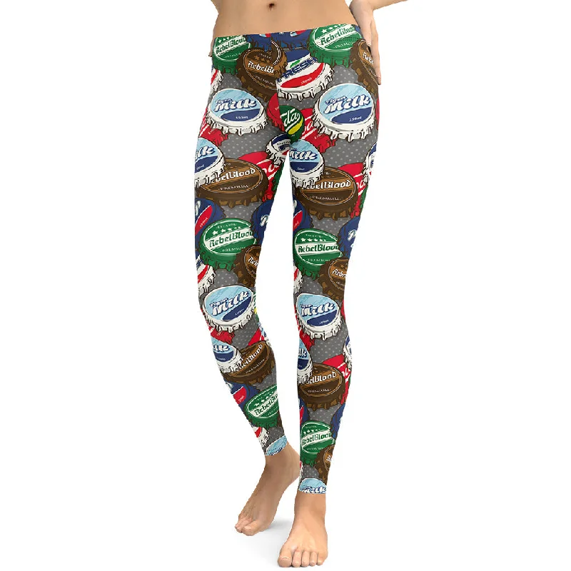 Weekend Comfort Bottle Caps Leggings