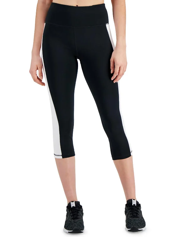 Modern Chic Womens Cropped Workout Athletic Leggings
