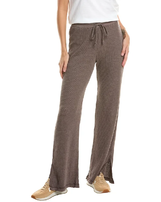Urban Comfort Project Social T I'm Yours Thermal Side Slit Pant
