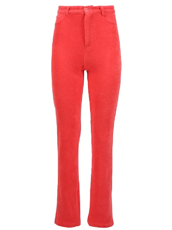Soft Clothing Knitted Mockumentary Jeans