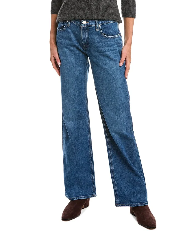 Summer Comfort HUDSON Jeans Kelli Moon Walk Low-Rise Loose Straight Jean