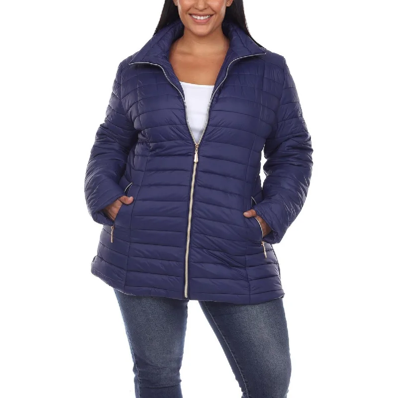 High-end Customization White Mark Womens Plus Warm Winter Puffer Jacket