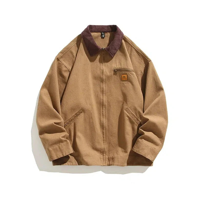 High-quality Design Corduroy Collar Cotton Jacket