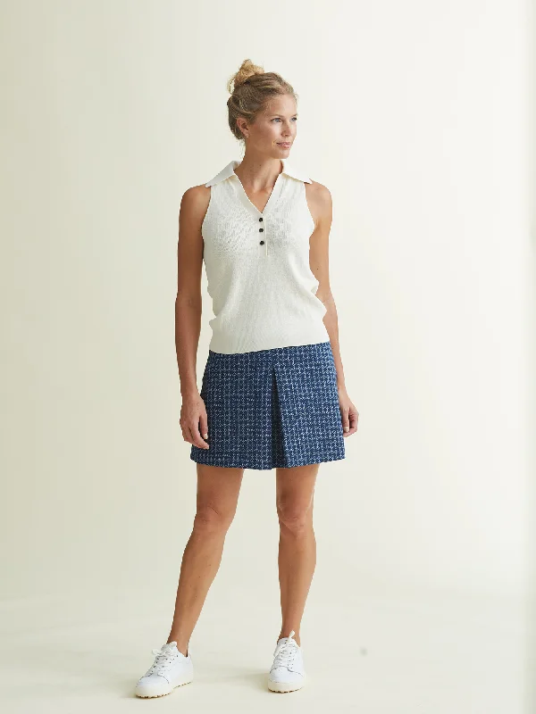 Sweet Style Knit Tank Polo