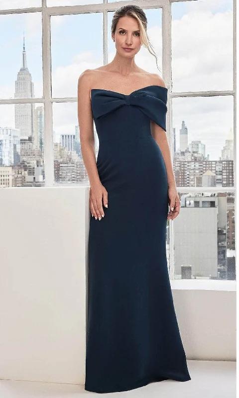 Warm Atmosphere MGNY By Mori Lee 73114 - Bow Neckline Evening Dress