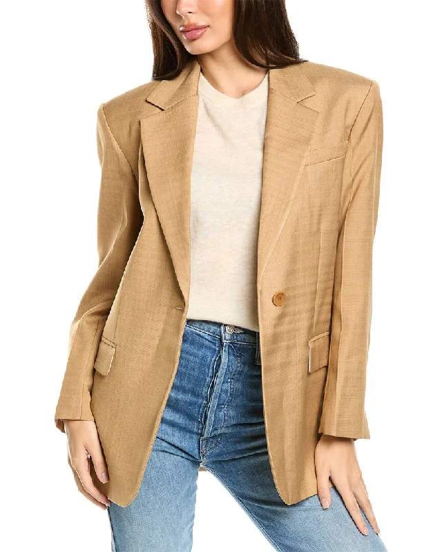 Tropical Style Sandro Suit Blazer
