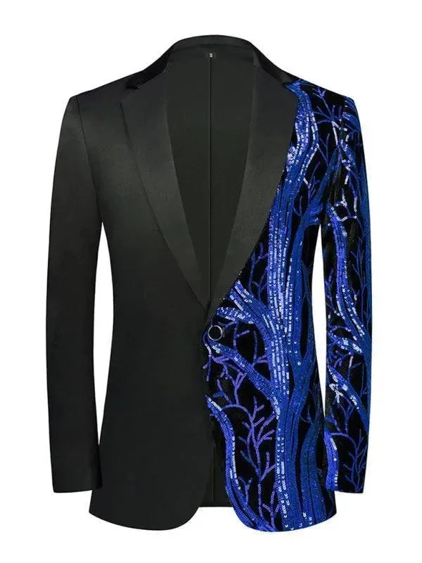 Fashion Concept Men Blazer - The Mystique Tuxedo Blazer