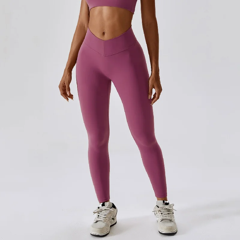 Trousers Dark Reddish Purple
