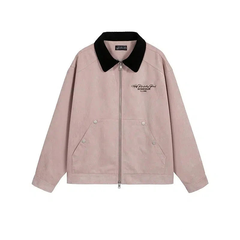 High-end Wear Casual Suede Jacket