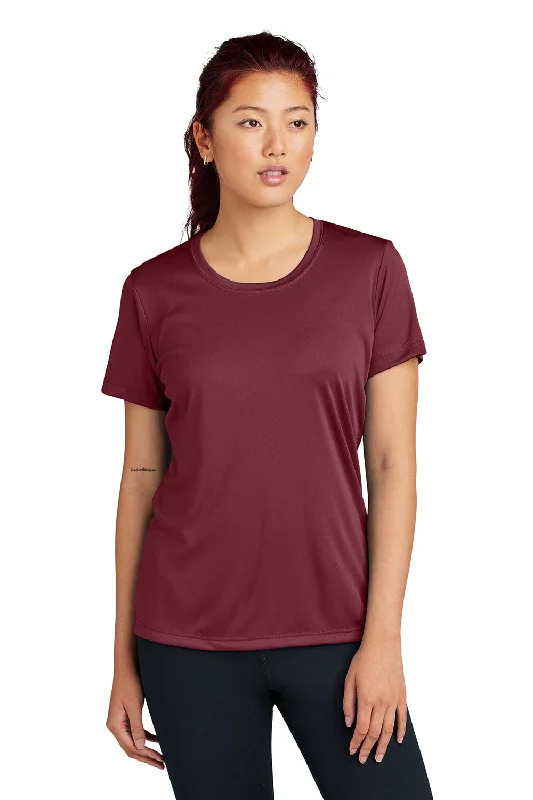 French Style Sport-Tek Womens Competitor Moisture Wicking Short Sleeve Crewneck T-Shirt - Maroon French Style Sport-Tek Womens Competitor Moisture Wicking Short Sleeve Crewneck T-Shirt - Maroon