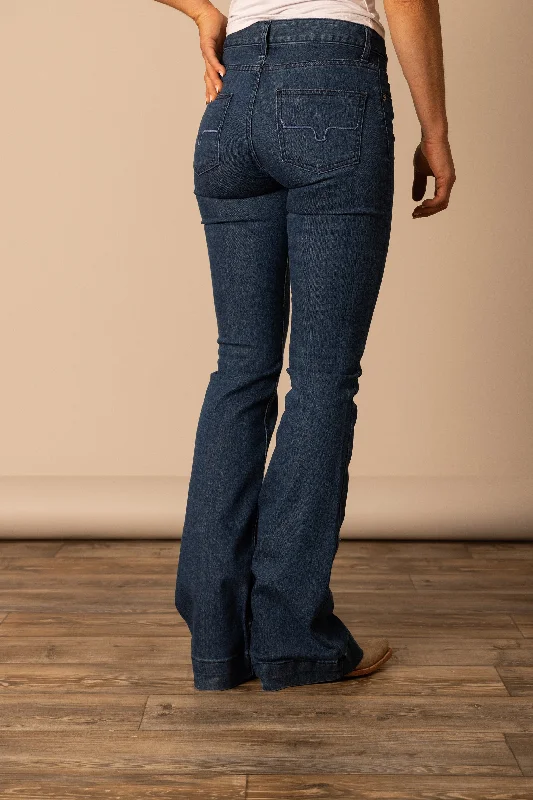 Cozy Essentials Kimes Lola Dark Indigo Blue Jeans
