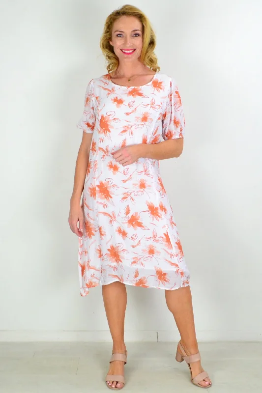 New Autumn And Winter Styles Honey Bloom Midi Dress Tunic