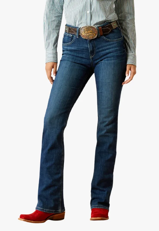 Cozy Fashions Ariat Womens High Rise Lydia Boot Cut Jean