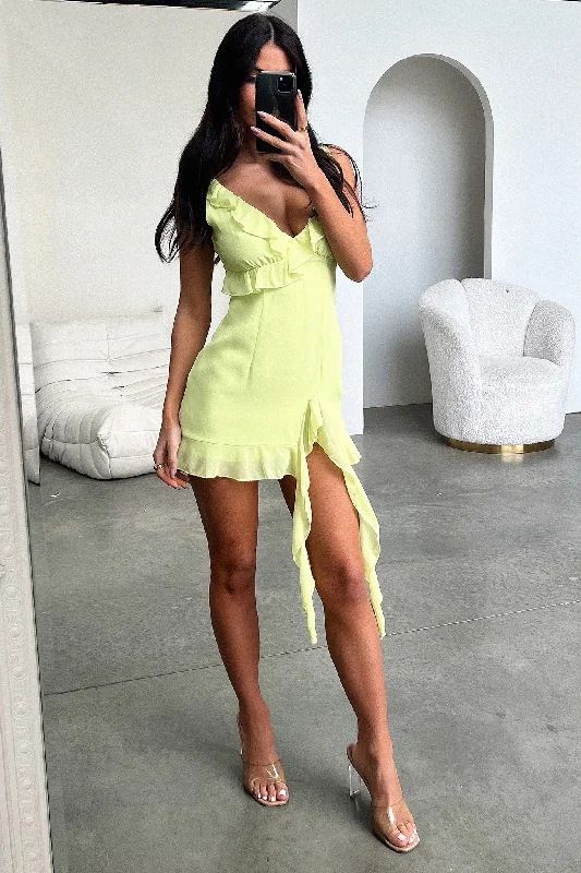 Street Charm Cabello Dress - Green