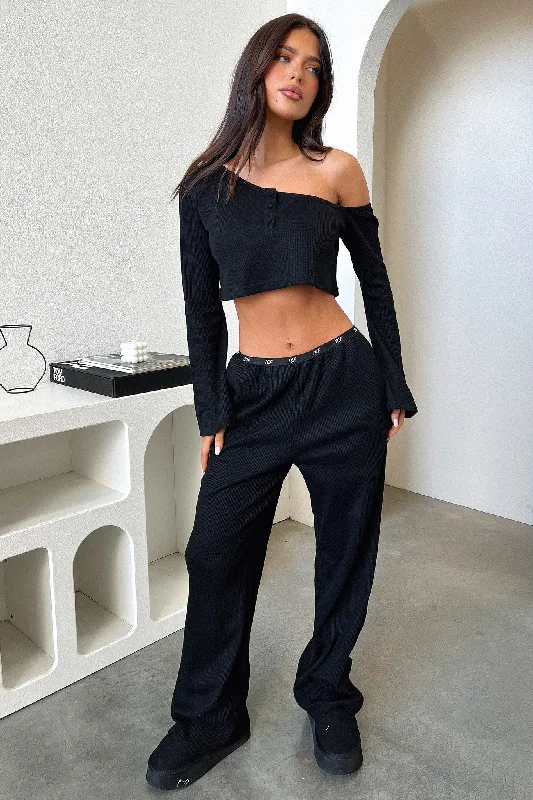 Urban Sense Dana Pants - Black