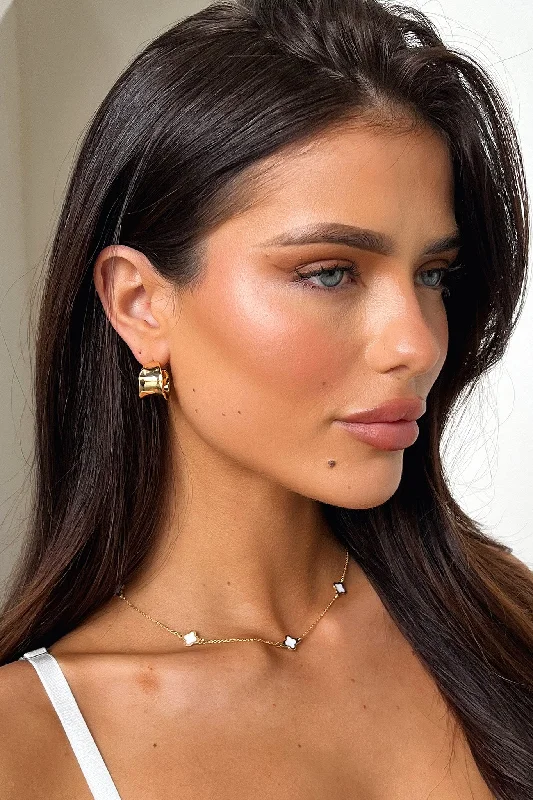 Design And Tailoring Ilaria Hoops - 18k Gold Plated