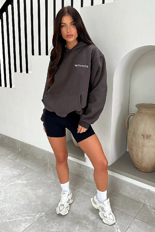 Elegant Fit Jaska Hoodie - Charcoal