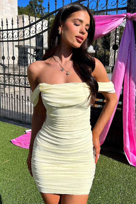Light And Breathable Lucinda Dress - Yellow