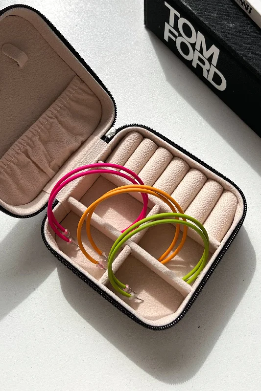 Elegant And Noble Mia Hoop Earrings - 3 Pack
