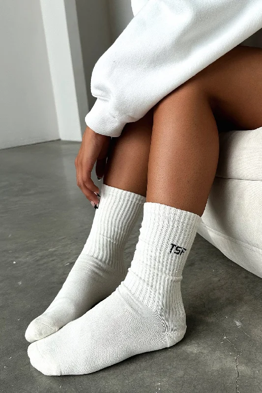 Cozy Look Millie Socks - Cream