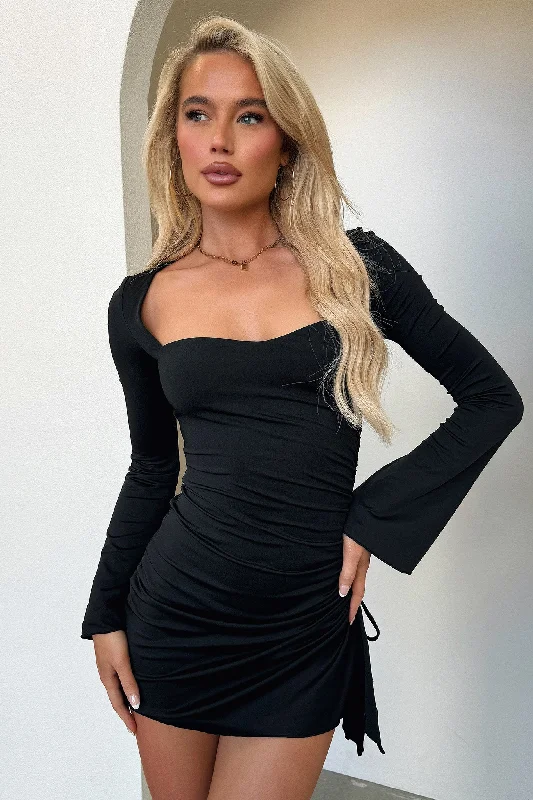 Cool Style Neyster Dress - Black
