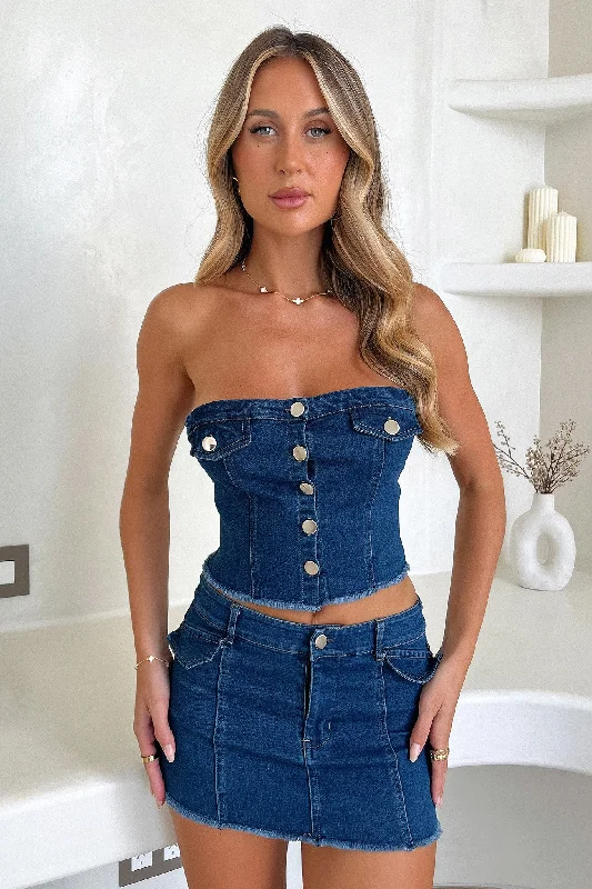 Casual Ease Rayma Top - Blue