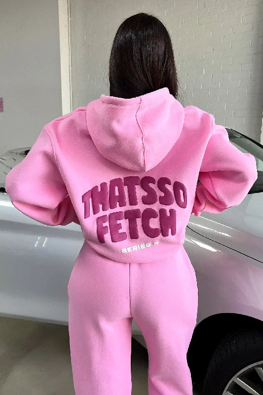 Exquisite Craftsmanship Series 5 Hoodie - Pink/Burgundy