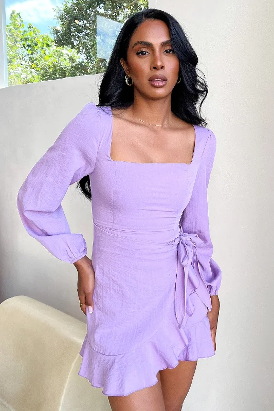 Trendy Casuals Silvana Dress - Lilac