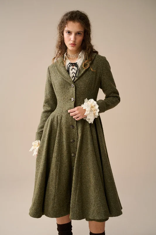 Soft Wear Lila 25 | 100% wool scarf coat