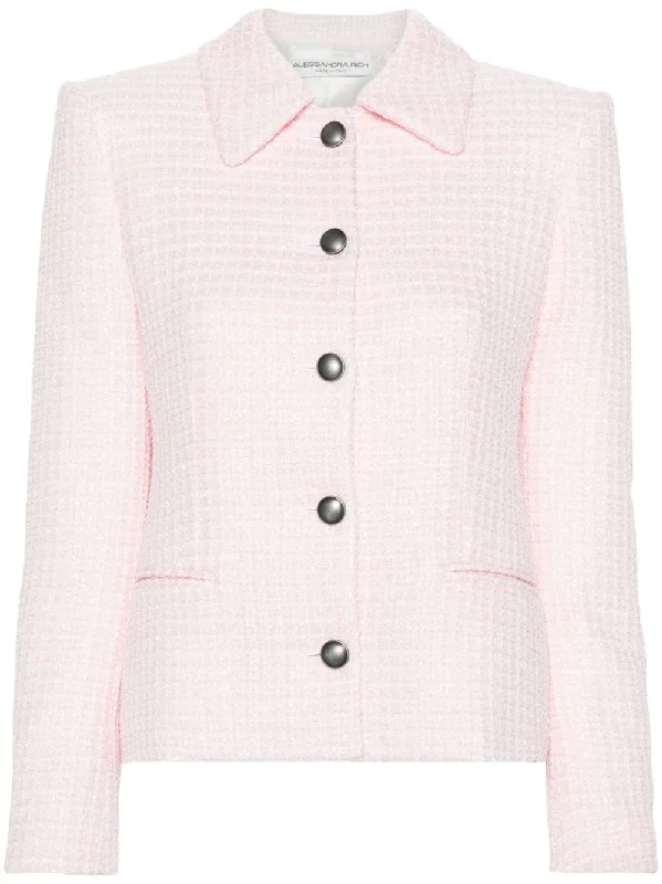 High-end Customization Alessandra Rich Women's Jackets Powder