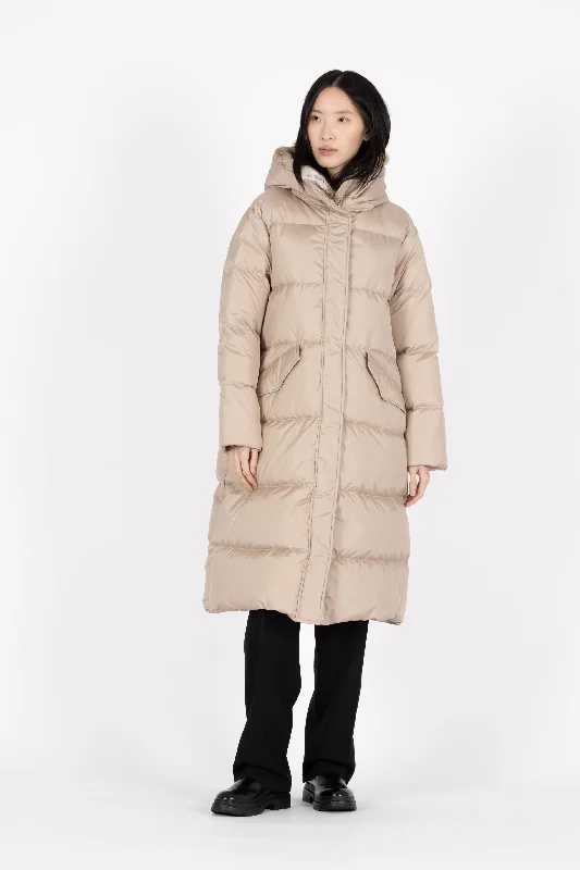 Relaxed Dresses ELONGATED DOWN COAT EZA